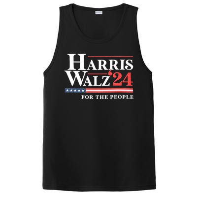 Kamala Harris Tim Walz Waltz For The People 2024 PosiCharge Competitor Tank