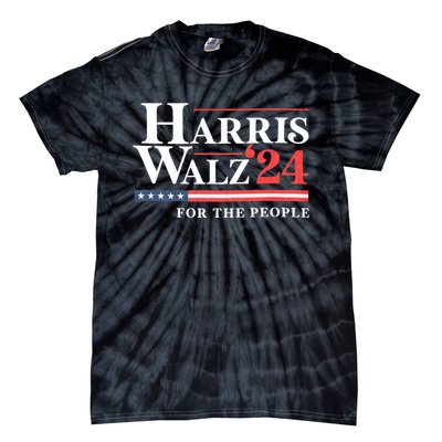 Kamala Harris Tim Walz Waltz For The People 2024 Tie-Dye T-Shirt