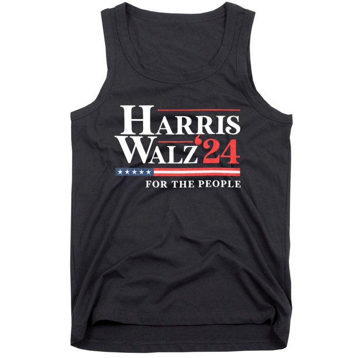 Kamala Harris Tim Walz Waltz For The People 2024 Tank Top