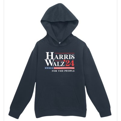 Kamala Harris Tim Walz Waltz For The People 2024 Urban Pullover Hoodie