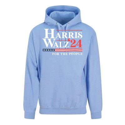 Kamala Harris Tim Walz Waltz For The People 2024 Unisex Surf Hoodie