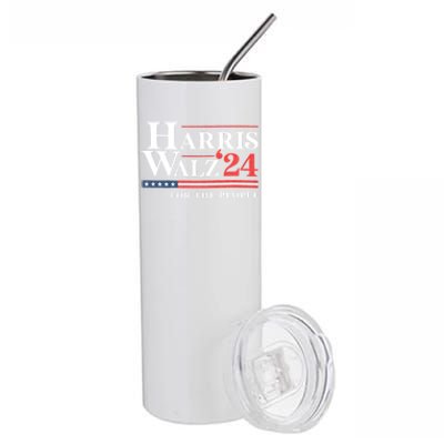 Kamala Harris Tim Walz Waltz For The People 2024 Stainless Steel Tumbler