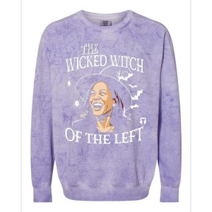 Kamala Harris – The Wicked Witch Of The Left Halloween Colorblast Crewneck Sweatshirt