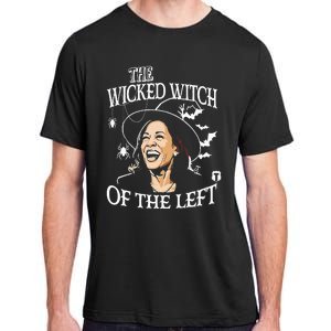 Kamala Harris – The Wicked Witch Of The Left Halloween Adult ChromaSoft Performance T-Shirt