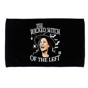 Kamala Harris – The Wicked Witch Of The Left Halloween Microfiber Hand Towel