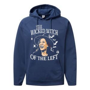 Kamala Harris – The Wicked Witch Of The Left Halloween Performance Fleece Hoodie