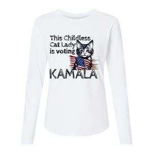 Kamala Harris This Crazy Cat Lady Is Voting Kamala Womens Cotton Relaxed Long Sleeve T-Shirt