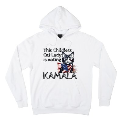 Kamala Harris This Crazy Cat Lady Is Voting Kamala Hoodie