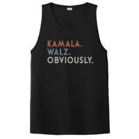 Kamala Harris Tim Walz Obviously Vote Harris Waltz 2024 PosiCharge Competitor Tank