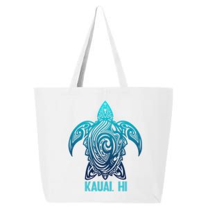 Kauai Hawaii Tribal Sea Turtle Hawaiian Surfer Scuba Diving Gift 25L Jumbo Tote