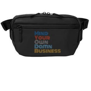 Kamala Harris Tim Walz 2024 Mind Your Own Damn Business Crossbody Pack