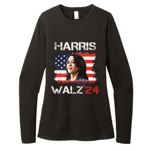 Kamala Harris Tim Walz Waltz Womens CVC Long Sleeve Shirt