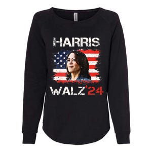 Kamala Harris Tim Walz Waltz Womens California Wash Sweatshirt