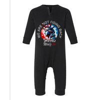 Kamala Harris Tim Walz Waltz For President Patriotic Kamala Gift Infant Fleece One Piece