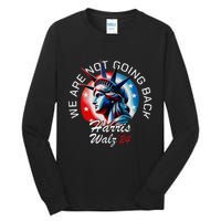 Kamala Harris Tim Walz Waltz For President Patriotic Kamala Gift Tall Long Sleeve T-Shirt