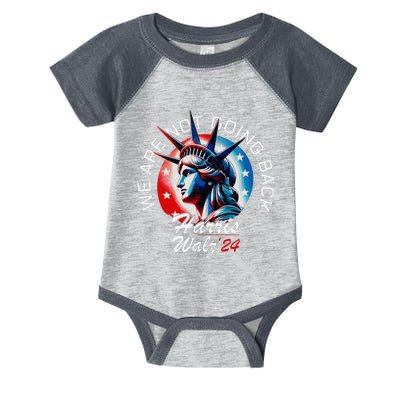 Kamala Harris Tim Walz Waltz For President Patriotic Kamala Gift Infant Baby Jersey Bodysuit