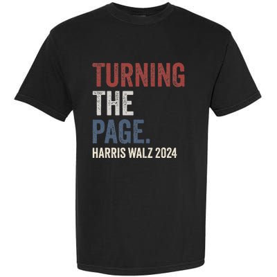 Kamala Harris Turning The Page Garment-Dyed Heavyweight T-Shirt