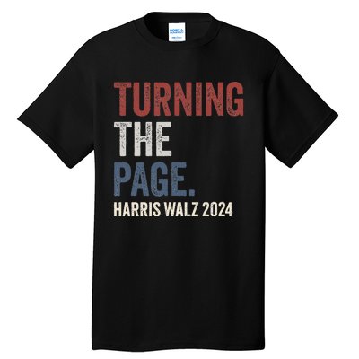 Kamala Harris Turning The Page Tall T-Shirt