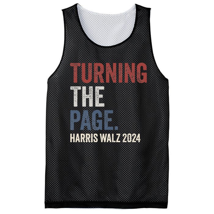 Kamala Harris Turning The Page Mesh Reversible Basketball Jersey Tank