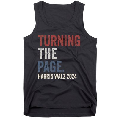 Kamala Harris Turning The Page Tank Top