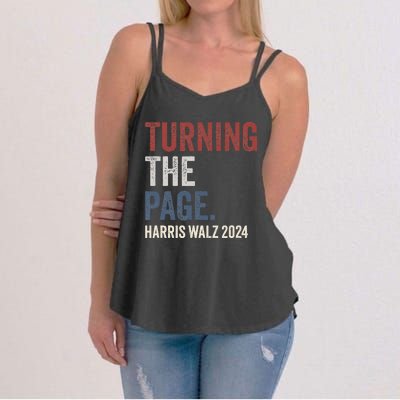 Kamala Harris Turning The Page Women's Strappy Tank