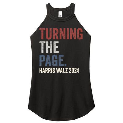 Kamala Harris Turning The Page Women's Perfect Tri Rocker Tank