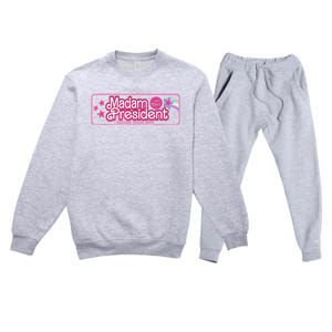 Kamala Harris Tim Walz Waltz Cute 2024 Premium Crewneck Sweatsuit Set