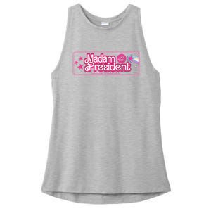 Kamala Harris Tim Walz Waltz Cute 2024 Ladies PosiCharge Tri-Blend Wicking Tank