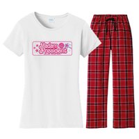 Kamala Harris Tim Walz Waltz Cute 2024 Women's Flannel Pajama Set