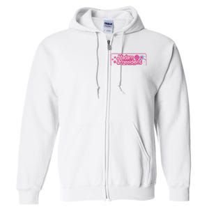 Kamala Harris Tim Walz Waltz Cute 2024 Full Zip Hoodie