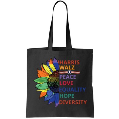 Kamala Harris Tim Walz Waltz Tote Bag