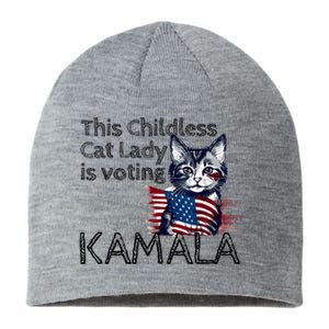 Kamala Harris This Crazy Cat Lady Is Voting Kamala Sustainable Beanie