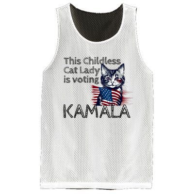 Kamala Harris This Crazy Cat Lady Is Voting Kamala Mesh Reversible Basketball Jersey Tank