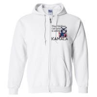 Kamala Harris This Crazy Cat Lady Is Voting Kamala Full Zip Hoodie