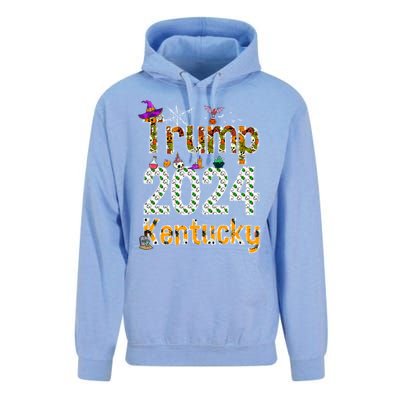 Kentucky Halloween Trump 2024 Election Gift Unisex Surf Hoodie