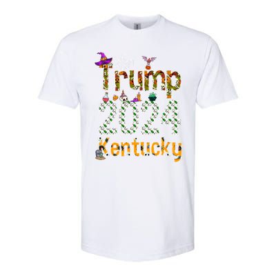 Kentucky Halloween Trump 2024 Election Gift Softstyle® CVC T-Shirt