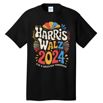 Kamala Harris Tim Waltz Campaign Harris Walz 2024 Election Gift Tall T-Shirt