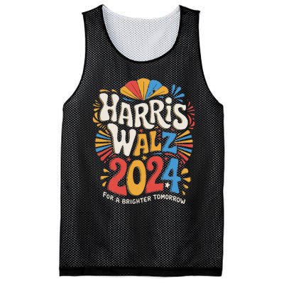 Kamala Harris Tim Waltz Campaign Harris Walz 2024 Election Gift Mesh Reversible Basketball Jersey Tank