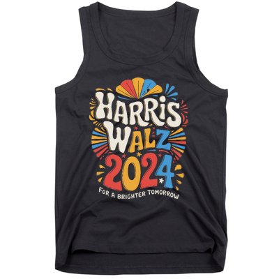 Kamala Harris Tim Waltz Campaign Harris Walz 2024 Election Gift Tank Top