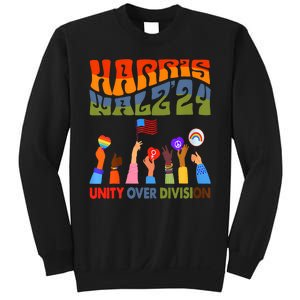 Kamala Harris Tim Walz Waltz Boho Aesthetic Sweatshirt