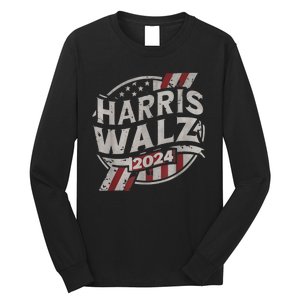 Kamala Harris Tim Walz Waltz 2024 Long Sleeve Shirt