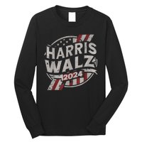 Kamala Harris Tim Walz Waltz 2024 Long Sleeve Shirt