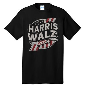 Kamala Harris Tim Walz Waltz 2024 Tall T-Shirt