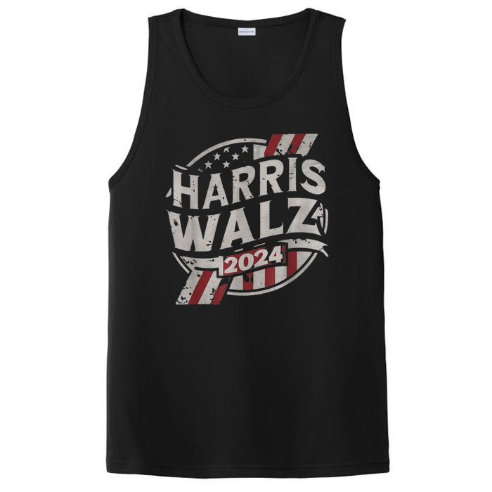 Kamala Harris Tim Walz Waltz 2024 PosiCharge Competitor Tank