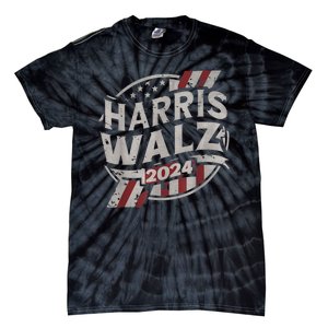 Kamala Harris Tim Walz Waltz 2024 Tie-Dye T-Shirt