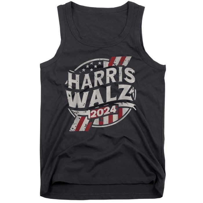 Kamala Harris Tim Walz Waltz 2024 Tank Top