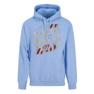 Kamala Harris Tim Walz Waltz 2024 Unisex Surf Hoodie