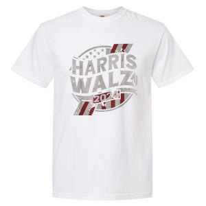 Kamala Harris Tim Walz Waltz 2024 Garment-Dyed Heavyweight T-Shirt