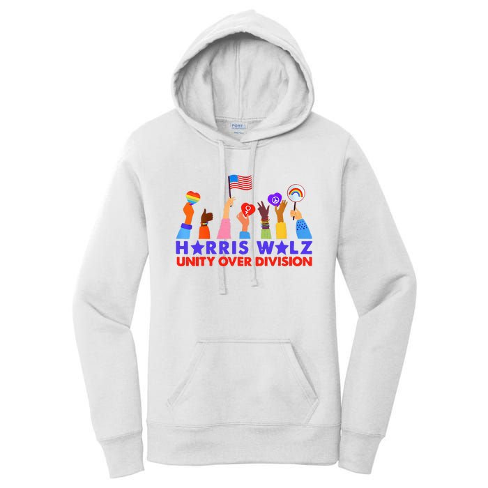 Kamala Harris Tim Walz Walz Boho Aesthetic Women's Pullover Hoodie