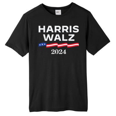 Kamala Harris Tim Walz Waltz Tall Fusion ChromaSoft Performance T-Shirt